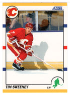 Tim Sweeney RC - Calgary Flames (NHL Hockey Card) 1990-91 Score Rookie Traded # 13 T Mint