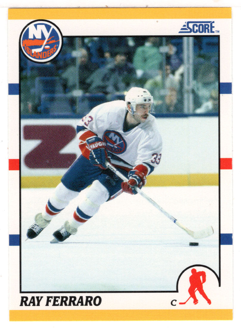 Ray Ferraro - New York Islanders (NHL Hockey Card) 1990-91 Score Rookie Traded # 15 T Mint