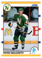 Peter Taglianetti - Minnesota North Stars (NHL Hockey Card) 1990-91 Score Rookie Traded # 16 T Mint