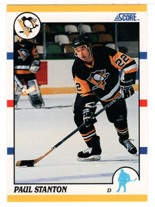 Paul Stanton RC - Pittsburgh Penguins (NHL Hockey Card) 1990-91 Score Rookie Traded # 27 T Mint