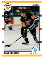 Paul Stanton RC - Pittsburgh Penguins (NHL Hockey Card) 1990-91 Score Rookie Traded # 27 T Mint