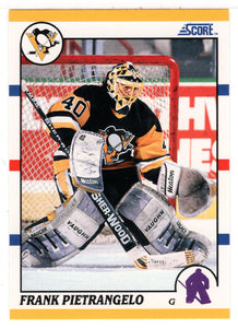 Frank Pietrangelo RC - Pittsburgh Penguins (NHL Hockey Card) 1990-91 Score Rookie Traded # 55 T Mint