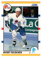 Randy Velischek - Quebec Nordiques (NHL Hockey Card) 1990-91 Score Rookie Traded # 64 T Mint