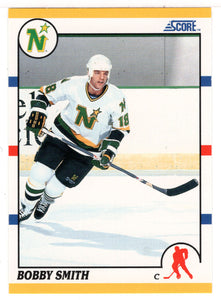 Bobby Smith - Minnesota North Stars (NHL Hockey Card) 1990-91 Score Rookie Traded # 75 T Mint