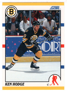 Ken Hodge Jr. RC - Boston Bruins (NHL Hockey Card) 1990-91 Score Rookie Traded # 85 T Mint