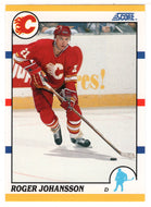 Roger Johansson RC - Calgary Flames (NHL Hockey Card) 1990-91 Score Rookie Traded # 91 T Mint