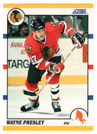 Wayne Presley - Boston Bruins (NHL Hockey Card) 1990-91 Score Rookie Traded # 92 T Mint