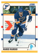 Mario Marois - St. Louis Blues (NHL Hockey Card) 1990-91 Score Rookie Traded # 94 T Mint