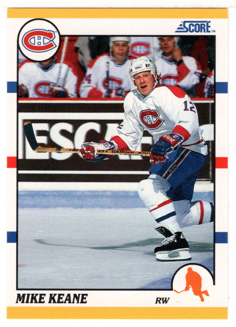 Mike Keane RC - Montreal Canadiens (NHL Hockey Card) 1990-91 Score Rookie Traded # 102 T Mint