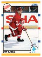 Per Djoos RC - Detroit Red Wings (NHL Hockey Card) 1990-91 Score Rookie Traded # 107 T Mint