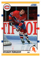 Sylvain Turgeon - Montreal Canadiens (NHL Hockey Card) 1990-91 Score Rookie Traded # 108 T Mint