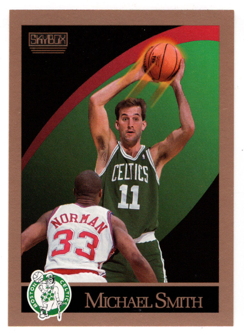 Michael Smith - Boston Celtics (NBA Basketball Card) 1990-91 Skybox # 24 Mint