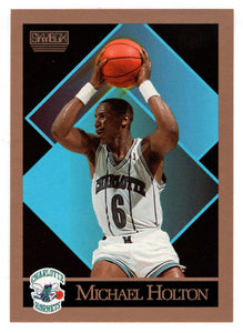 Michael Holton - Charlotte Hornets (NBA Basketball Card) 1990-91 Skybox # 30 Mint