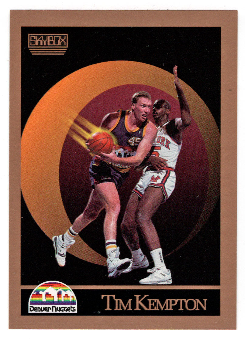 Tim Kempton - Denver Nuggets (NBA Basketball Card) 1990-91 Skybox # 76 Mint