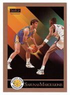 Sarunas Marciulionis RC - Golden State Warriors (NBA Basketball Card) 1990-91 Skybox # 97 Mint