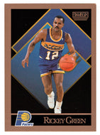 Rickey Green - Indiana Pacers (NBA Basketball Card) 1990-91 Skybox # 115 Mint
