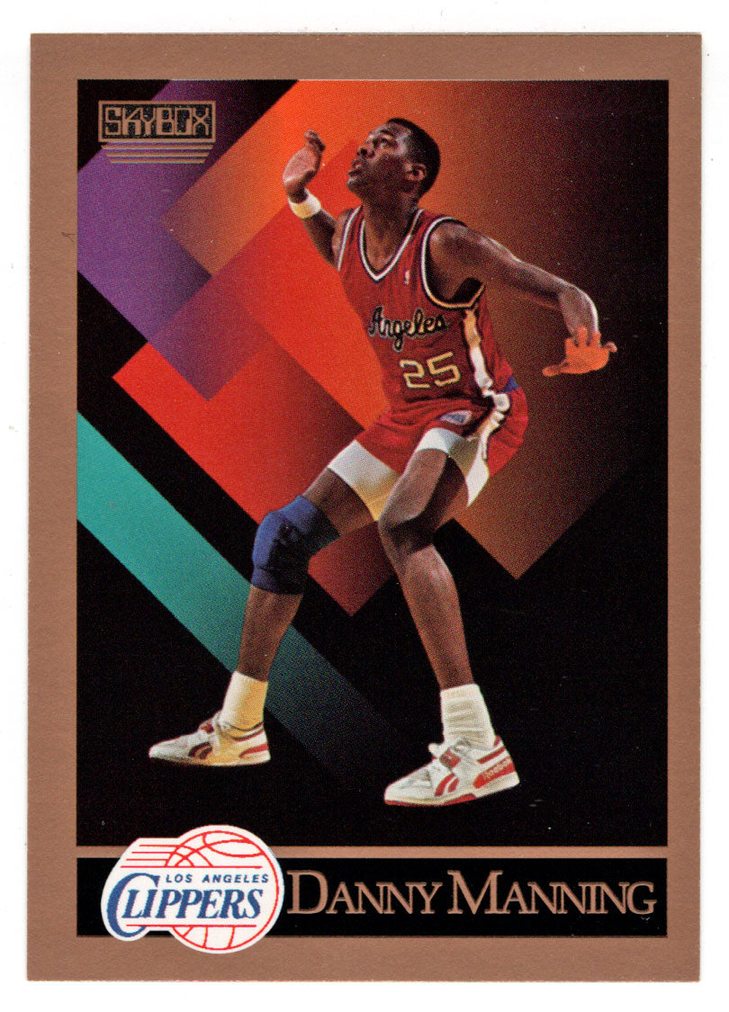 Danny Manning - Los Angeles Clippers (NBA Basketball Card) 1990-91 Skybox # 129 Mint