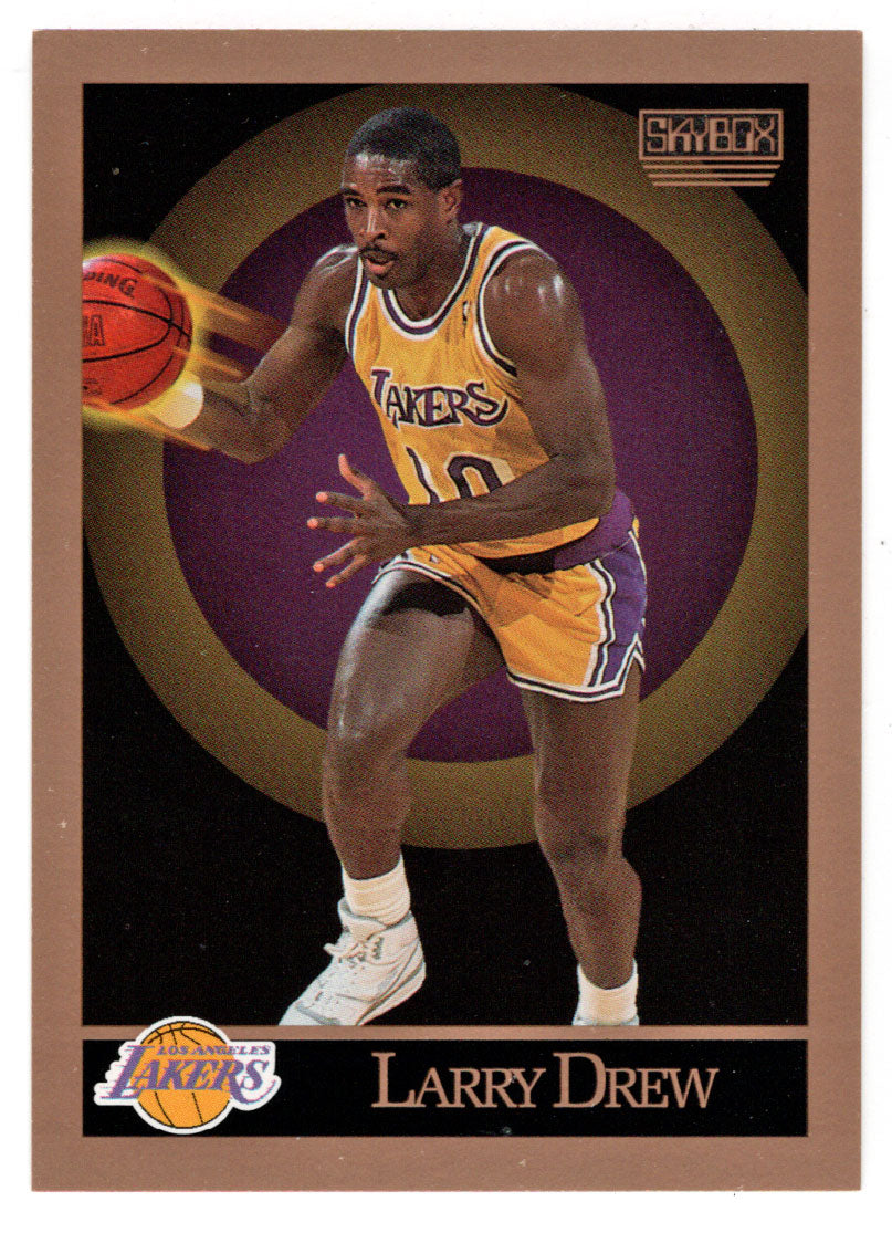 Larry Drew - Los Angeles Lakers (NBA Basketball Card) 1990-91 Skybox # 136 Mint