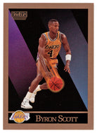Byron Scott - Los Angeles Lakers (NBA Basketball Card) 1990-91 Skybox # 140 Mint