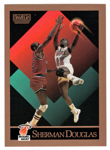 Sherman Douglas RC - Miami Heat (NBA Basketball Card) 1990-91 Skybox # 145 Mint