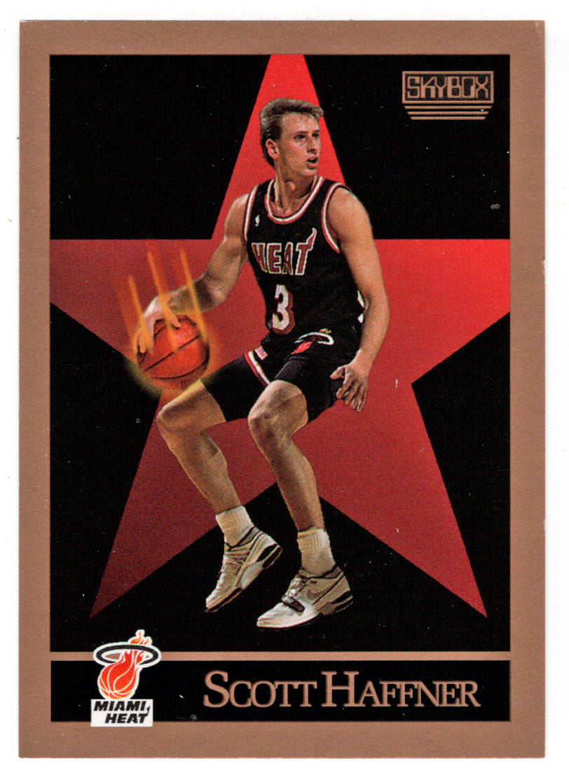 Scott Haffner - Miami Heat (NBA Basketball Card) 1990-91 Skybox # 148 Mint