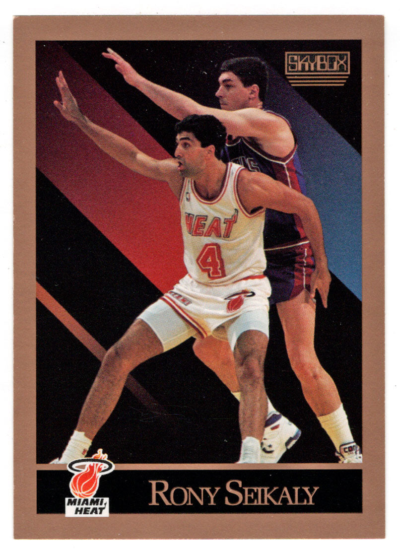 Rony Seikaly - Miami Heat (NBA Basketball Card) 1990-91 Skybox # 151 Mint
