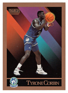 Tyrone Corbin - Minnesota Timberwolves (NBA Basketball Card) 1990-91 Skybox # 169 Mint