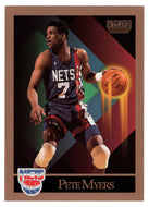 Pete Myers RC - New Jersey Nets (NBA Basketball Card) 1990-91 Skybox # 184 Mint