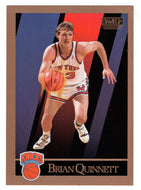 Brian Quinnett - New York Knicks (NBA Basketball Card) 1990-91 Skybox # 192 Mint