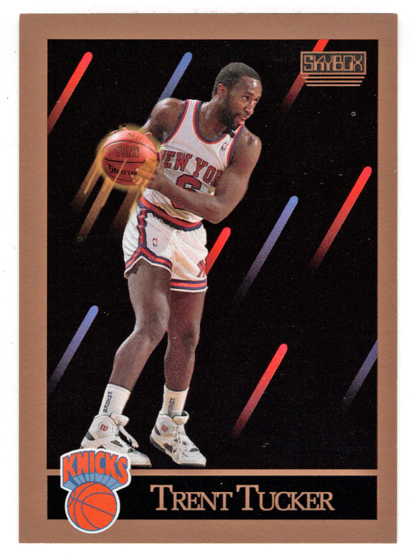 Trent Tucker - New York Knicks (NBA Basketball Card) 1990-91 Skybox # 193 Mint