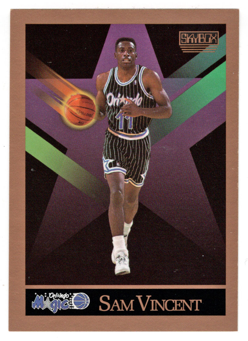 Sam Vincent - Orlando Magic (NBA Basketball Card) 1990-91 Skybox # 209 Mint