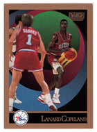 Lanard Copeland - Philadelphia 76ers (NBA Basketball Card) 1990-91 Skybox # 213 Mint
