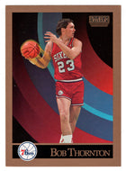 Bob Thornton - Philadelphia 76ers (NBA Basketball Card) 1990-91 Skybox # 219 Mint
