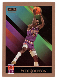 Eddie Johnson - Phoenix Suns (NBA Basketball Card) 1990-91 Skybox # 223 Mint