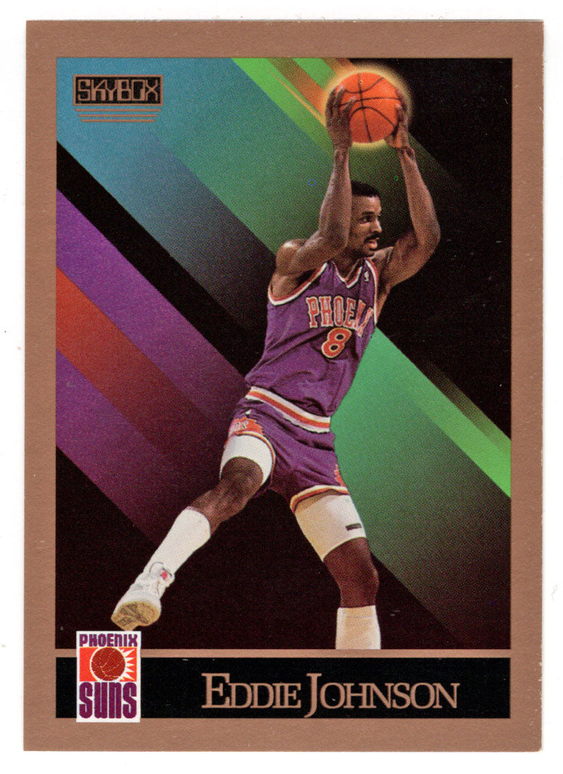 Eddie Johnson - Phoenix Suns (NBA Basketball Card) 1990-91 Skybox # 223 Mint