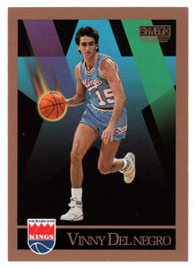 Vinny Del Negro - Sacramento Kings (NBA Basketball Card) 1990-91 Skybox # 245 Mint
