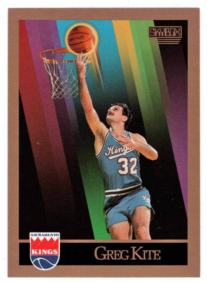Greg Kite - Sacramento Kings (NBA Basketball Card) 1990-91 Skybox # 247 Mint