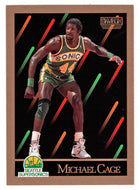 Michael Cage - Seattle Supersonics (NBA Basketball Card) 1990-91 Skybox # 264 Mint
