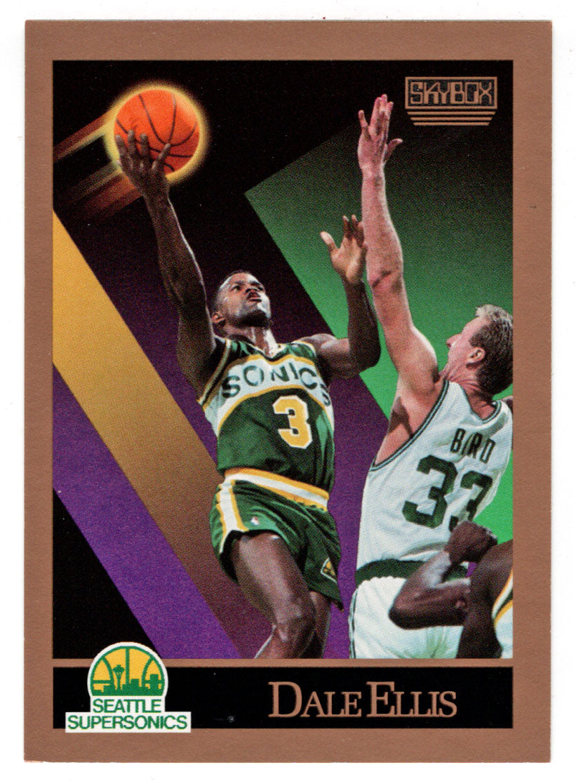 Dale Ellis - Seattle Supersonics (NBA Basketball Card) 1990-91 Skybox # 266 Mint