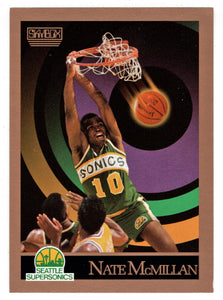 Nate McMillan - Seattle Supersonics (NBA Basketball Card) 1990-91 Skybox # 271 Mint