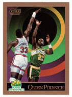 Olden Polynice - Seattle Supersonics (NBA Basketball Card) 1990-91 Skybox # 272 Mint