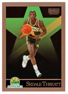Sedale Threatt - Seattle Supersonics (NBA Basketball Card) 1990-91 Skybox # 273 Mint