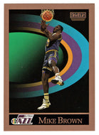 Mike Brown - Utah Jazz (NBA Basketball Card) 1990-91 Skybox # 275 Mint