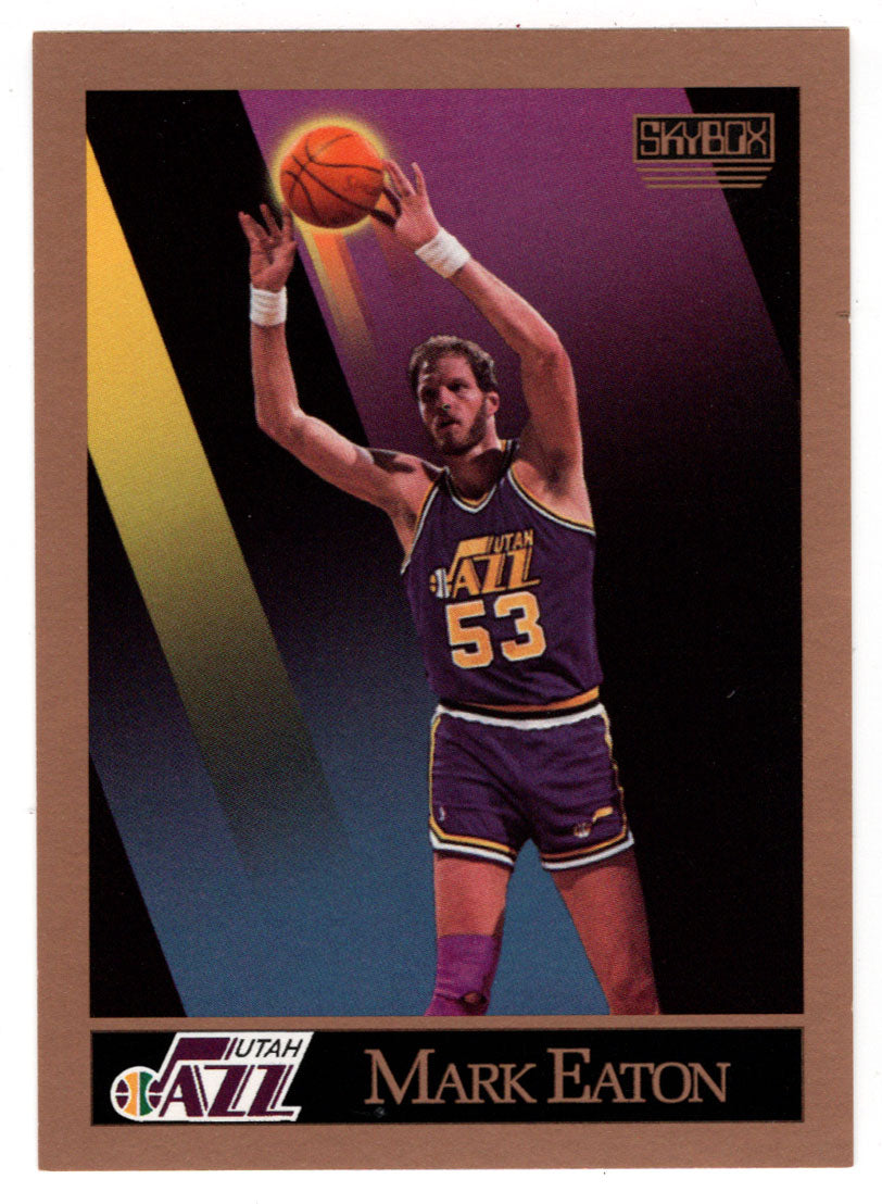 Mark Eaton - Utah Jazz (NBA Basketball Card) 1990-91 Skybox # 276 Mint