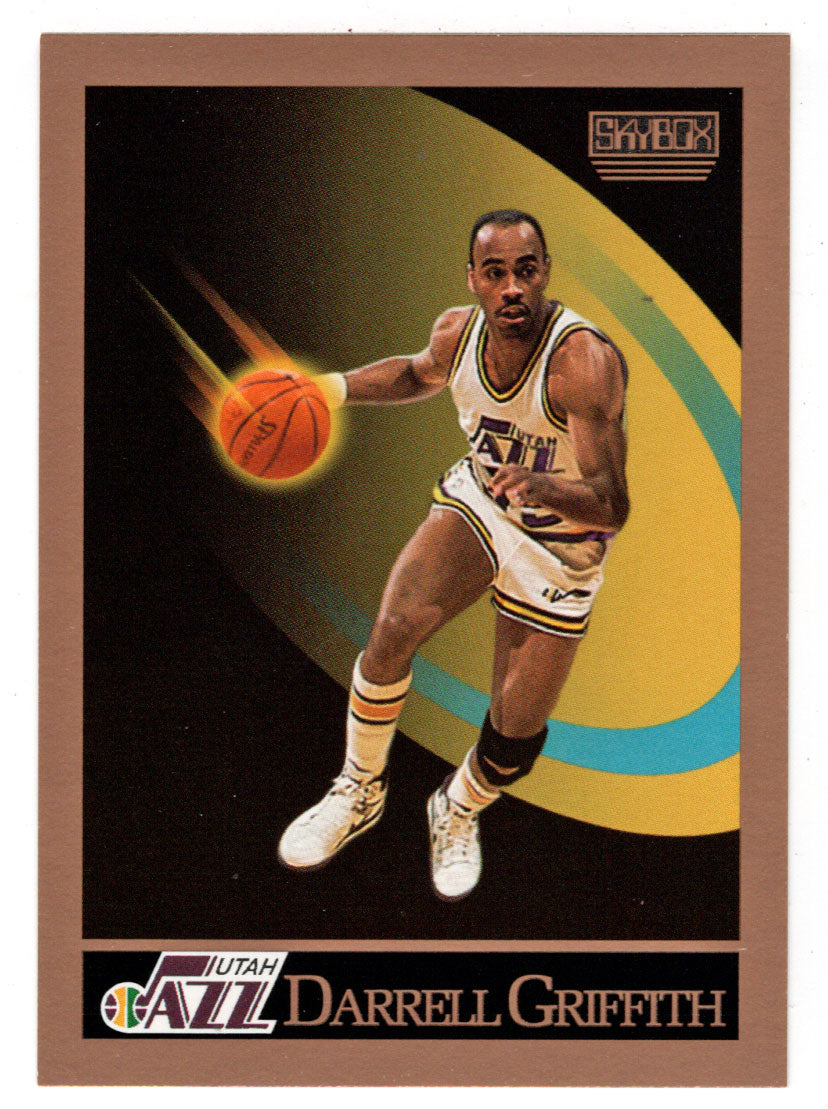 Darrell Griffith - Utah Jazz (NBA Basketball Card) 1990-91 Skybox # 27 –  PictureYourDreams