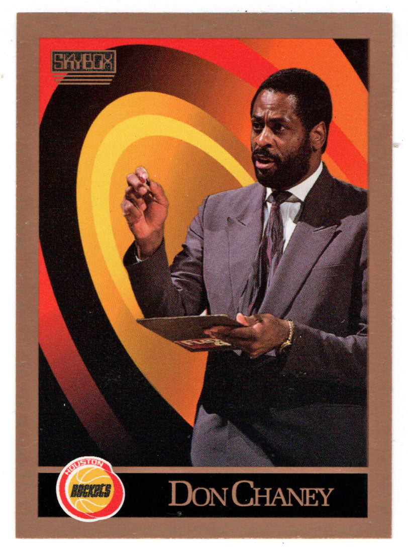 Don Chaney - Houston Rockets - Head Coach (NBA Basketball Card) 1990-91 Skybox # 310 Mint