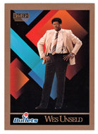 Wes Unseld - Washington Bullets - Head Coach (NBA Basketball Card) 1990-91 Skybox # 327 Mint