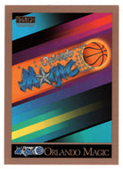 Orlando Magic - Logo and Team Checklist (NBA Basketball Card) 1990-91 Skybox # 346 Mint