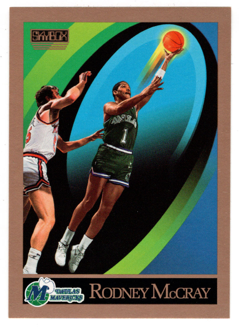 Rodney McCray - Dallas Mavericks (NBA Basketball Card) 1990-91 Skybox # 377 Mint