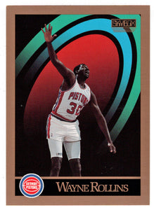 Tree Rollins - Detroit Pistons (NBA Basketball Card) 1990-91 Skybox # 383 Mint